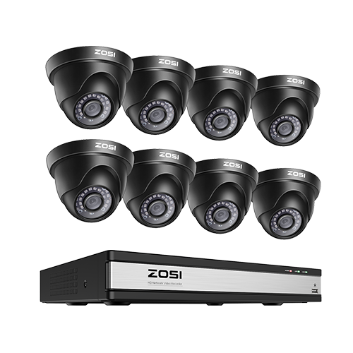 How to reset the ZOSI DVR security system to factory settings? Zosi