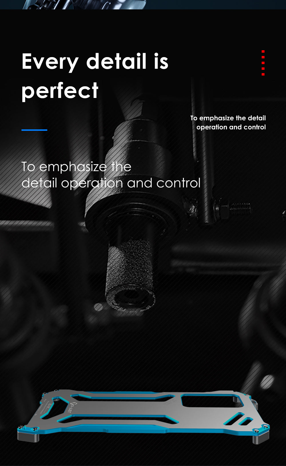 R-Just Gundam Aerospace Aluminum Contrast Color Shockproof Metal Shell Outdoor Protection Case for Samsung Galaxy Note20 Ultra & Galaxy Note20