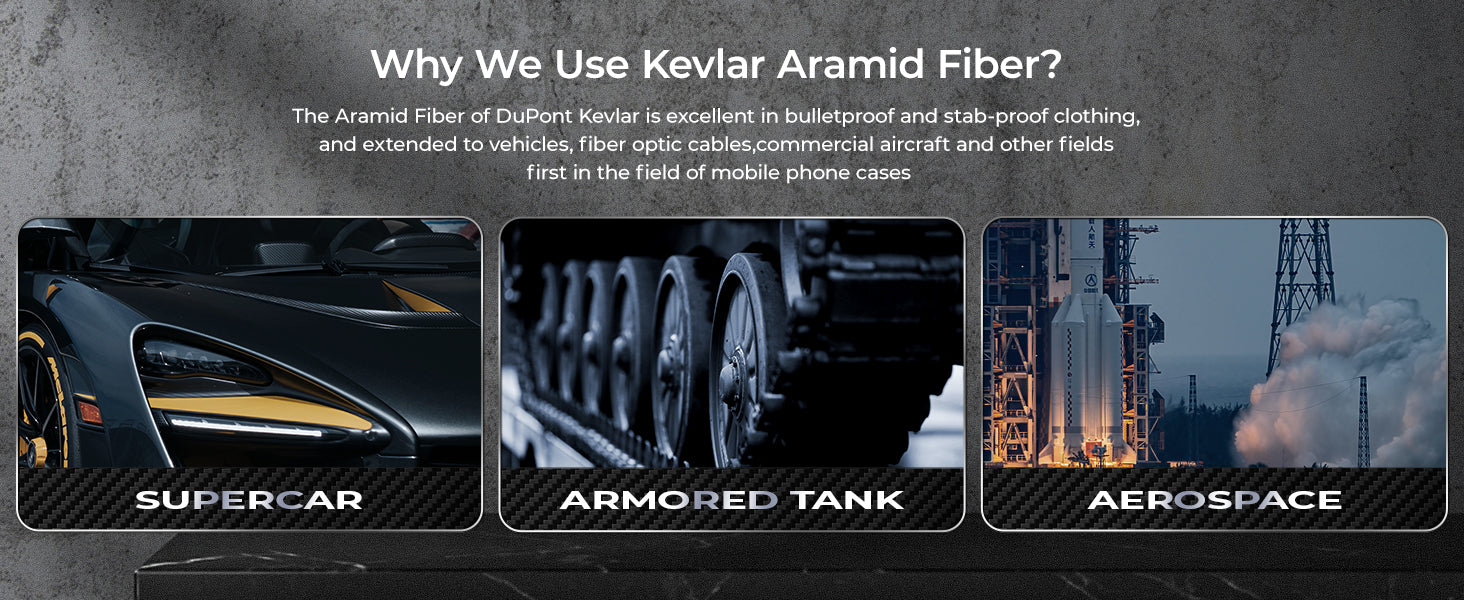 Benks MagSafe Military-Grade Drop Protection Hybrid Aramid Fiber Cover Case