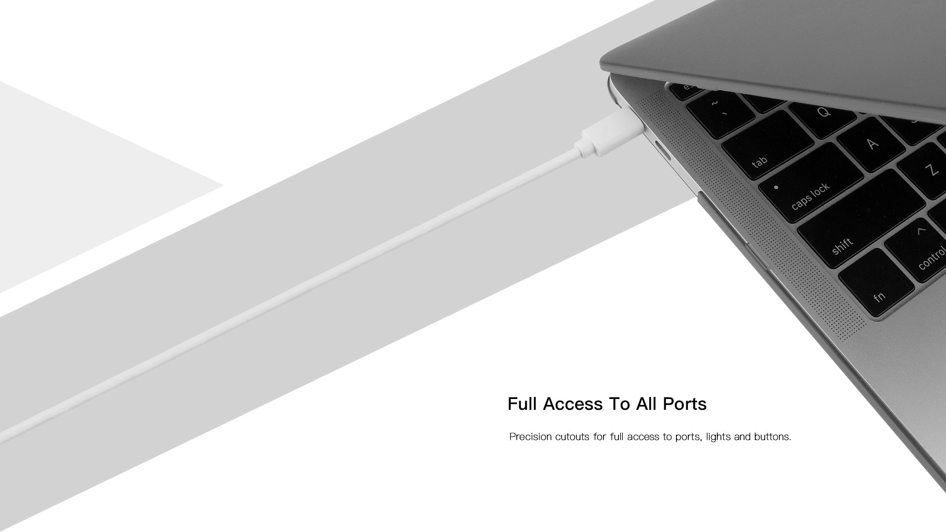 SwitchEasy NUDE Matte Surface Raised Rubber Feet Anti-Scratch Anti-Fingerprint Hard Shell Case for Apple MacBook Pro / MacBook Air