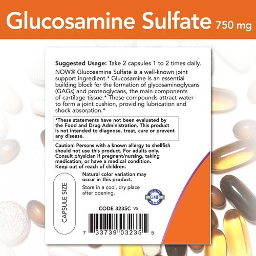 Glucosamine Sulfate 750 mg