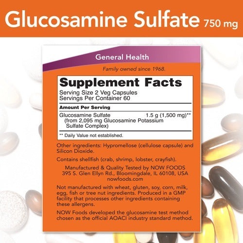 Glucosamine Sulfate 750 mg