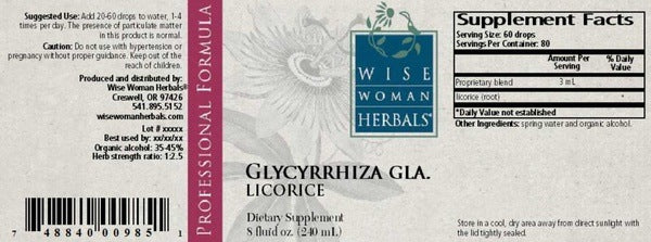 Glycyrrhiza/licorice