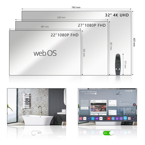 تلفزيون مرآة ذكي