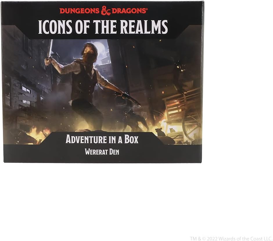Dungeons & Dragons: Icons of the Realms Adventure in a Box - Wererat Den