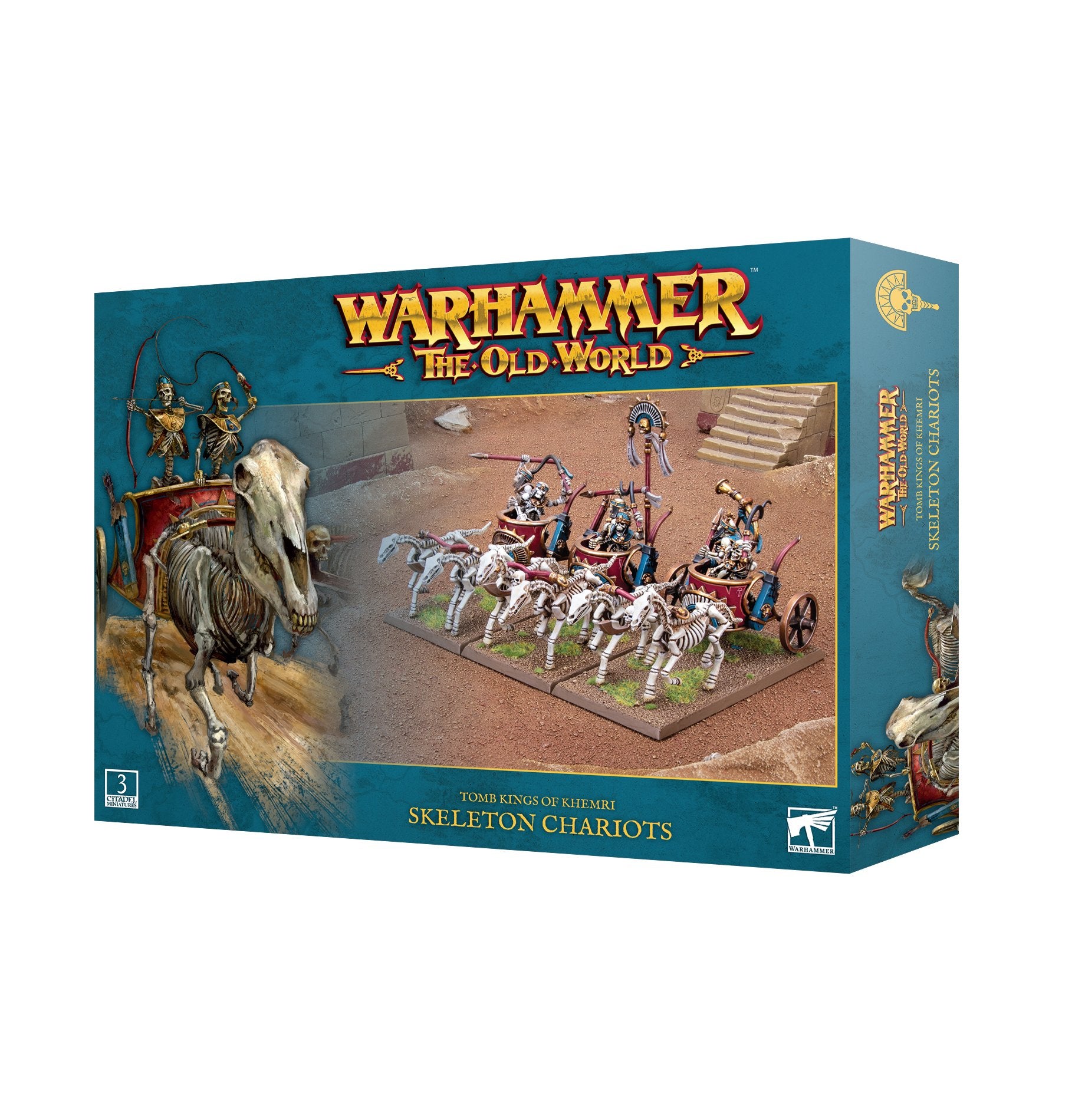 Warhammer Old World: Tomb Kings of Khemri - Skeleton Chariots