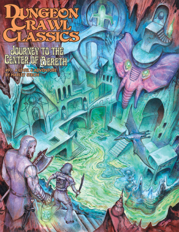 DCC #91: Journey to the Center of Aereth (DCC RPG adventure)