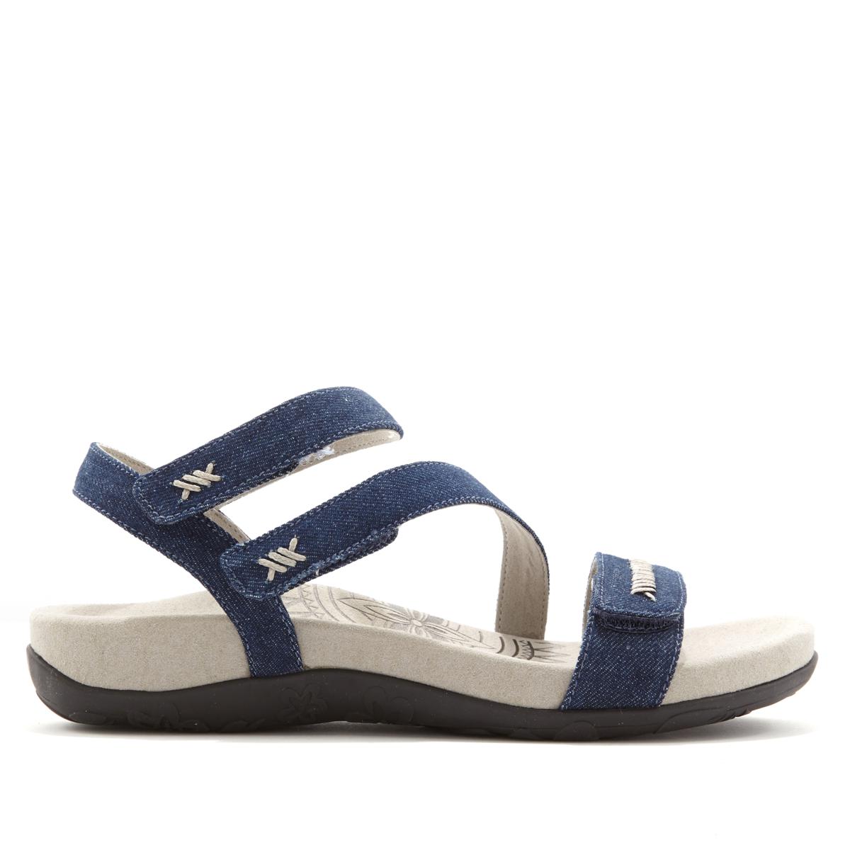 Aetrex Gabby Quarter-Strap Sandal