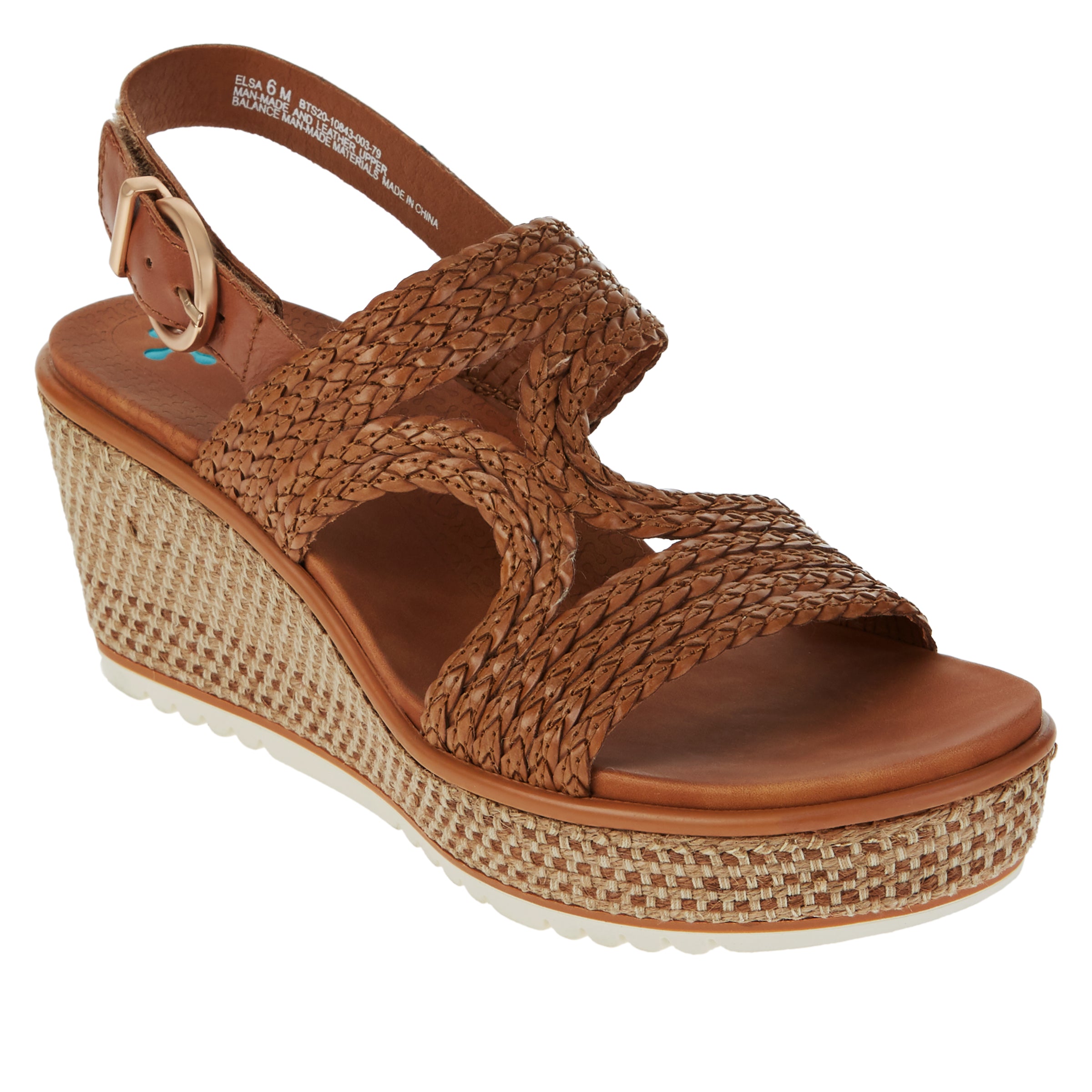 Baretraps Elsa Woven Platform Wedge Sandal