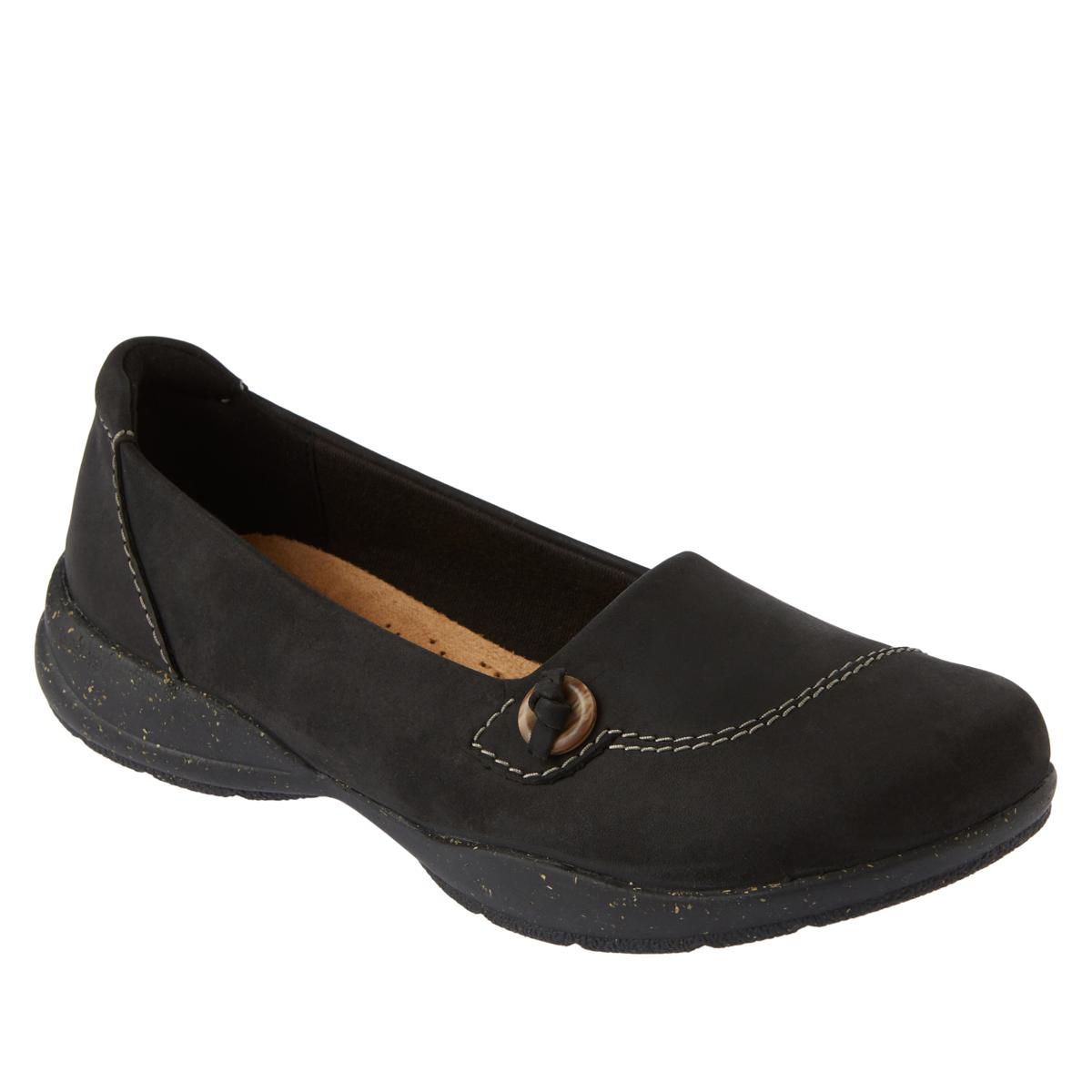 Clarks Collection Roseville Sky Leather Slip-On Skimmer