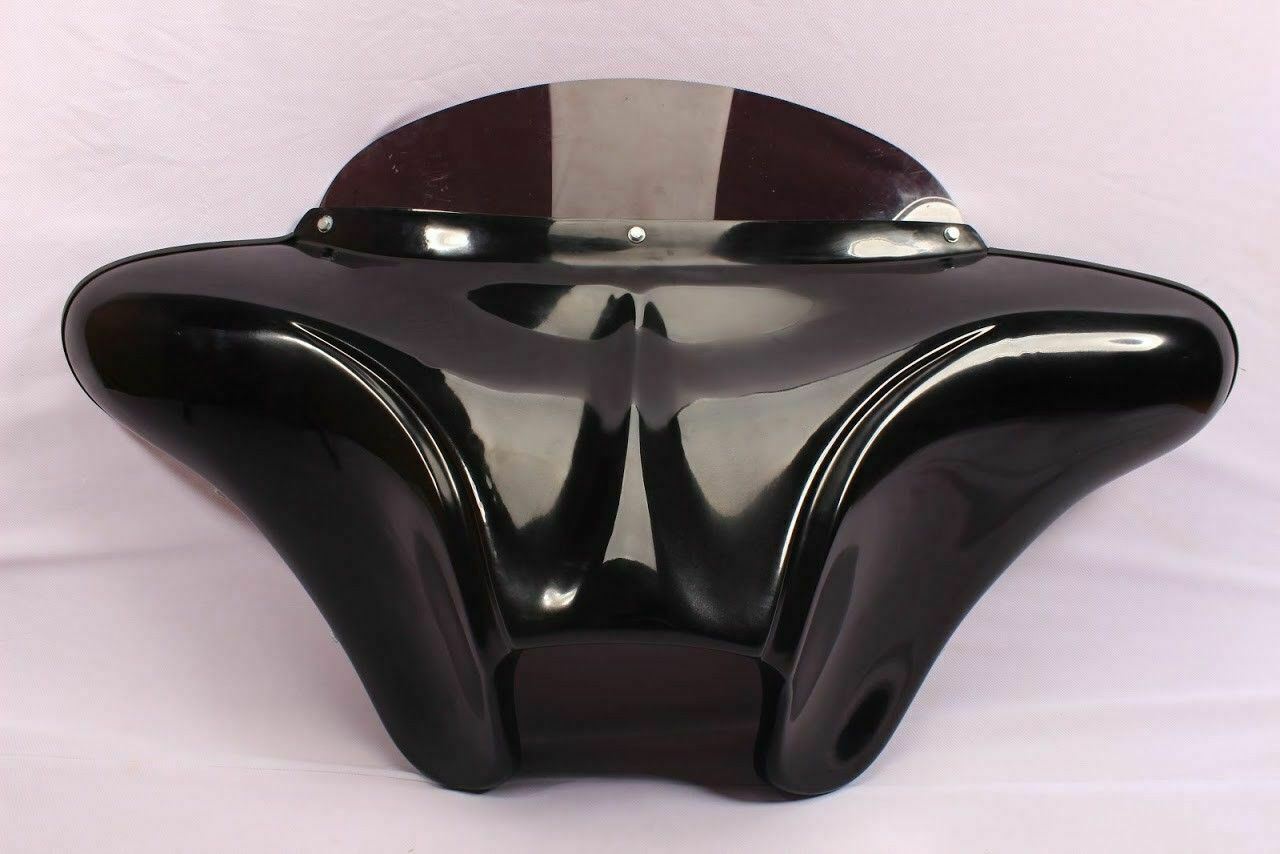 6.5' HOLES BATWING PAINTED FAIRING WINDSHIELD 4 Softail Deuce FXSTD 00-later