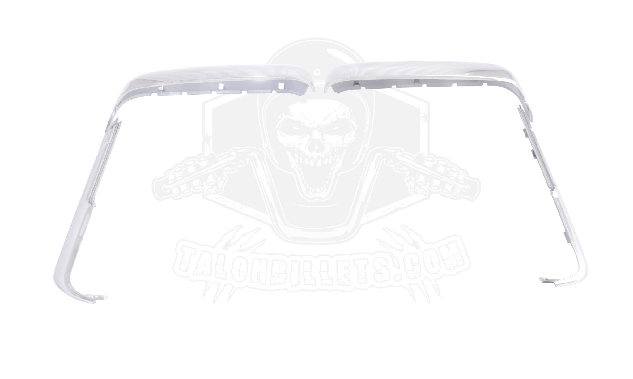 Chrome Top+Side Mirror Covers ABS 4 2020-23 Chevy Silverado GMC Sierra 2500 3500