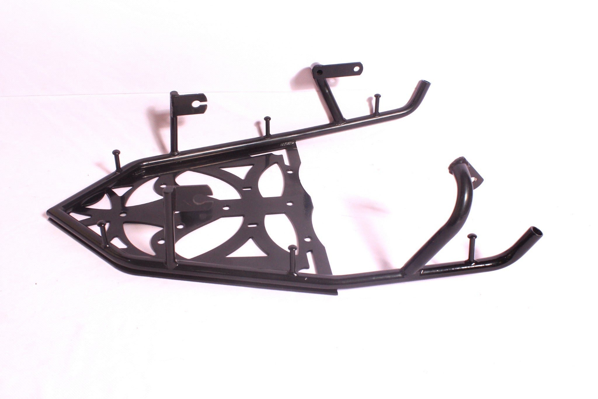 Black Off Road Rear Tail Rack Back Shield Luggage Rack For YAMAHA TW200 1987-08