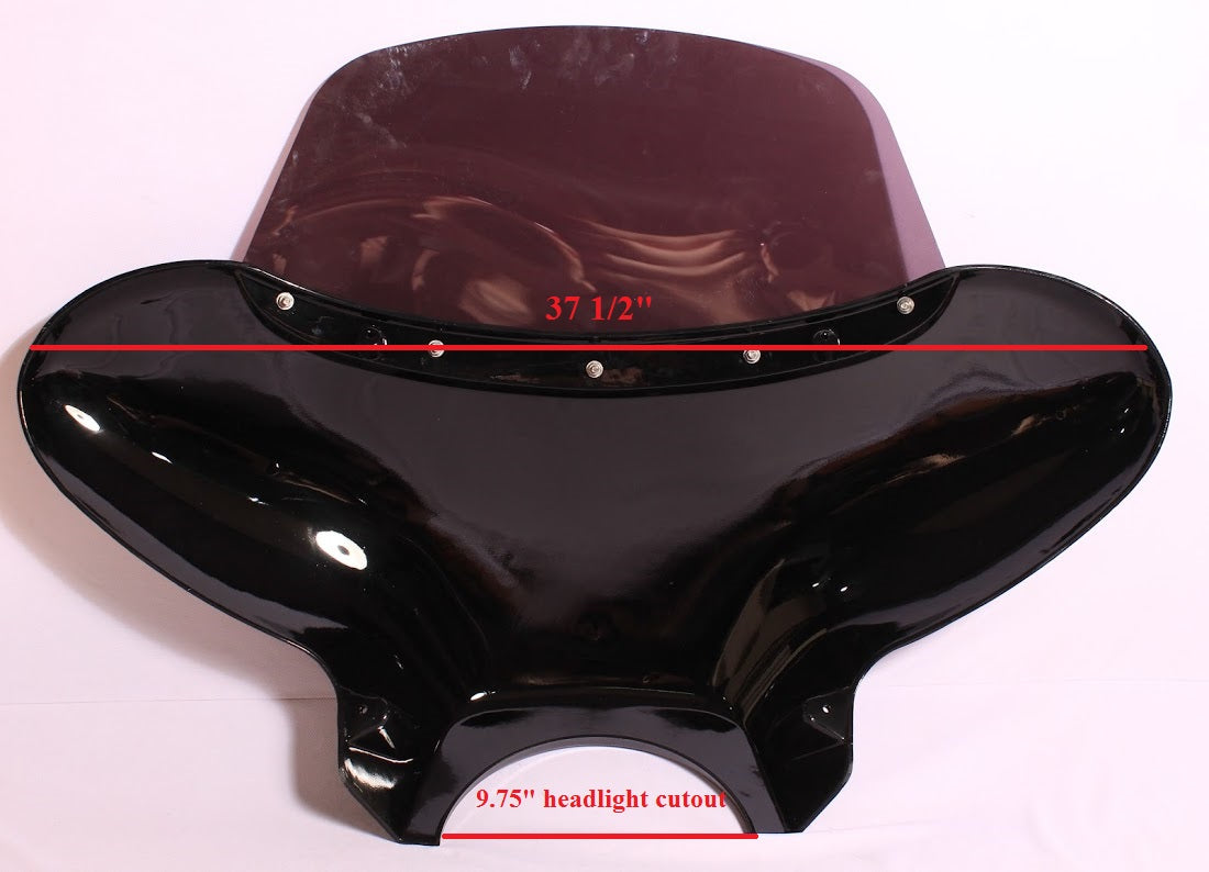 Painted Universal Cruiser Batwing Fairing Windshield 4 Suzuki Boulevard M109R