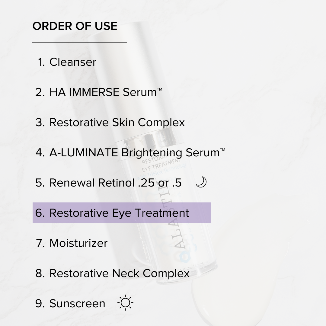 Restorative Eye Treatment with TriHex Technology?