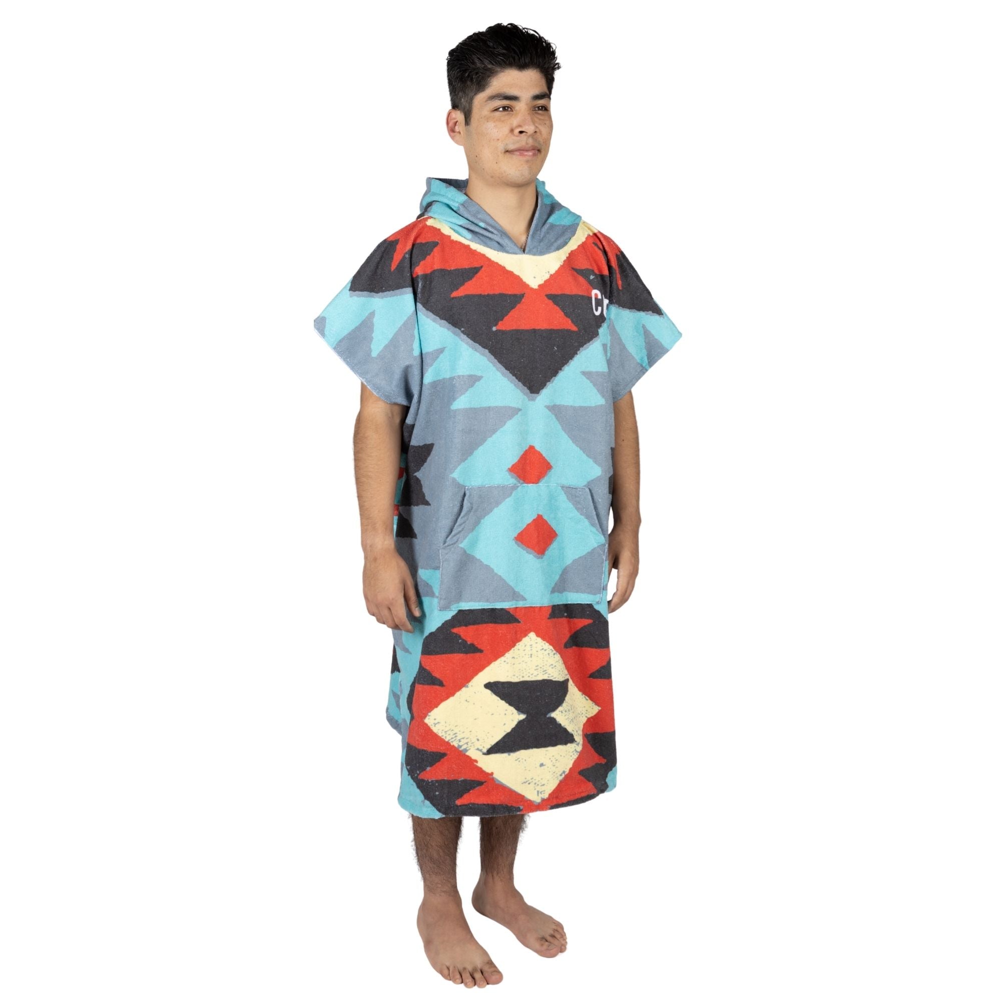 Changing Towel Poncho by COR Surf - Tribal-Tech (Large)