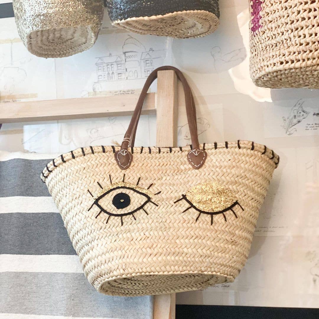 Wink Straw Basket