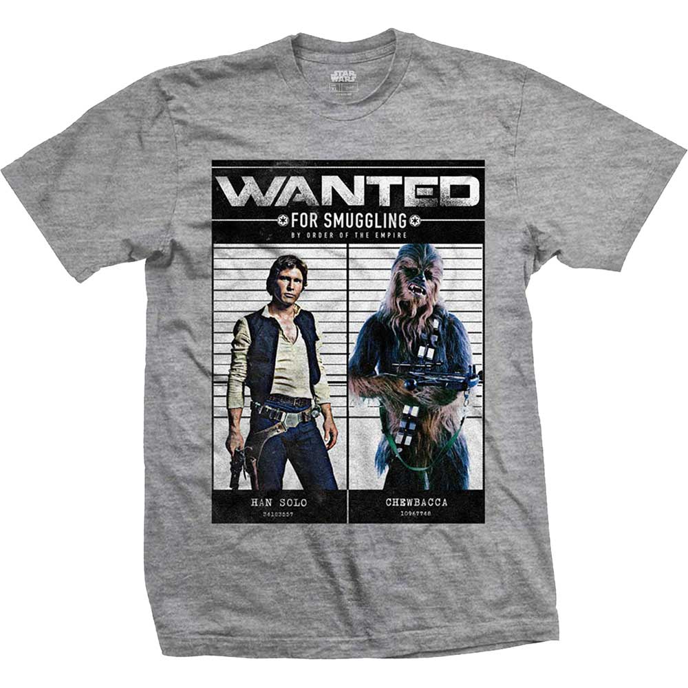 Star Wars Unisex Tee Wanted Smugglers