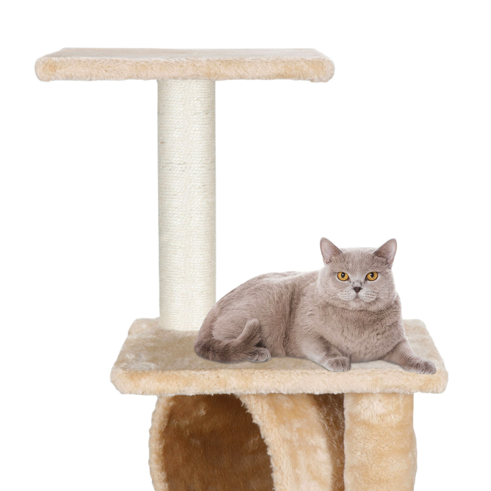 Cat Tree House Tower Scratching Bed Post