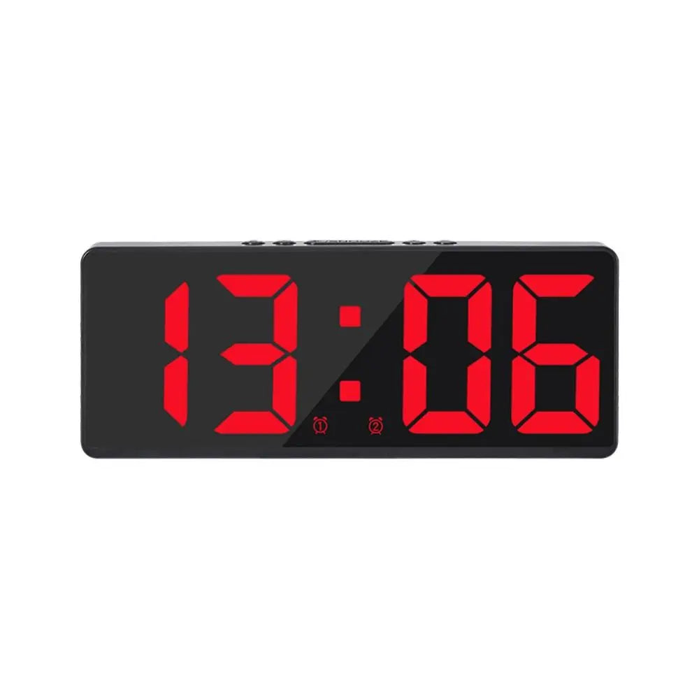 LED Temperature Calendar Alarm Clock