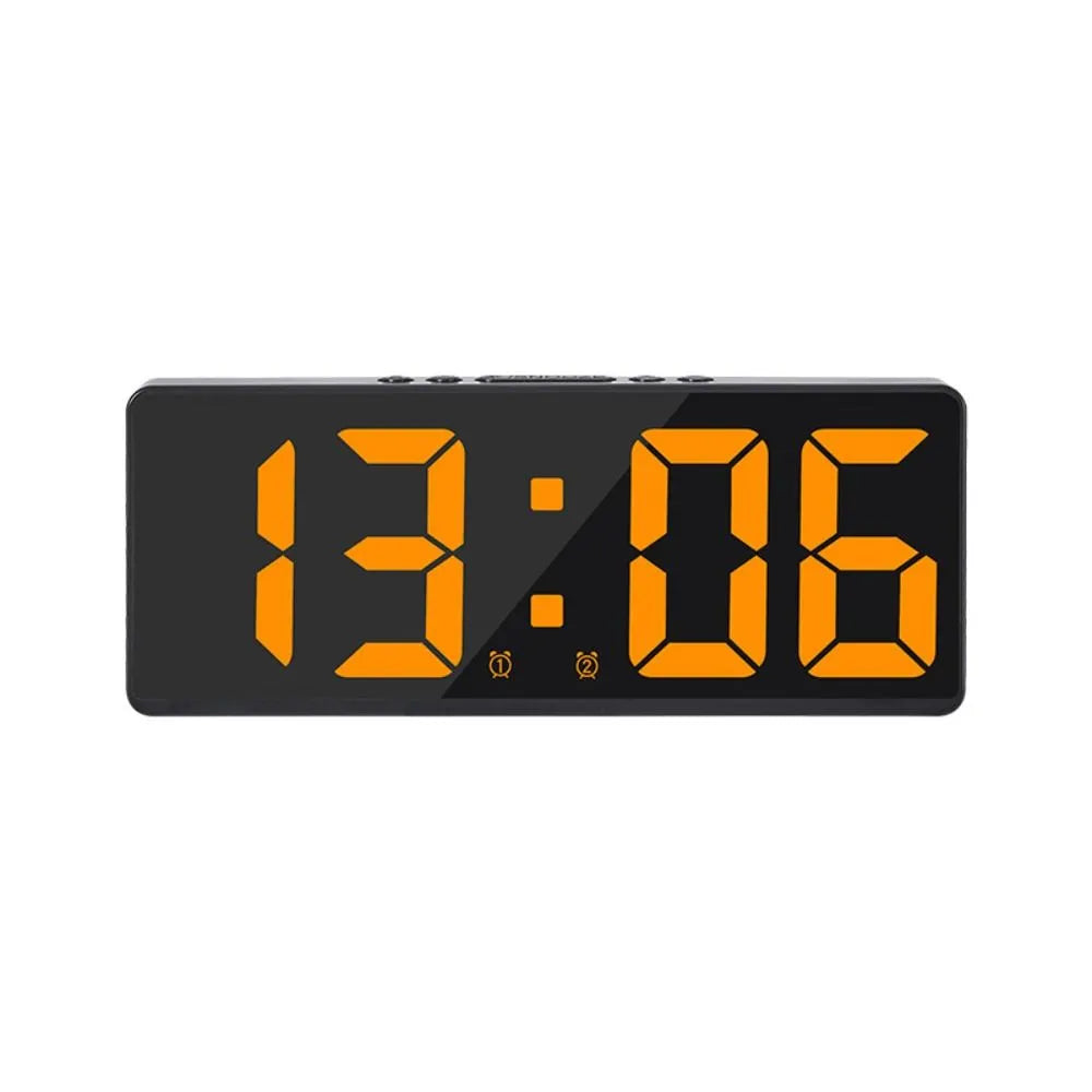 LED Temperature Calendar Alarm Clock