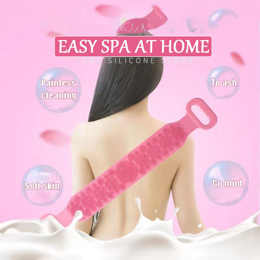 Body Exfoliating Silicone Scrub Belt