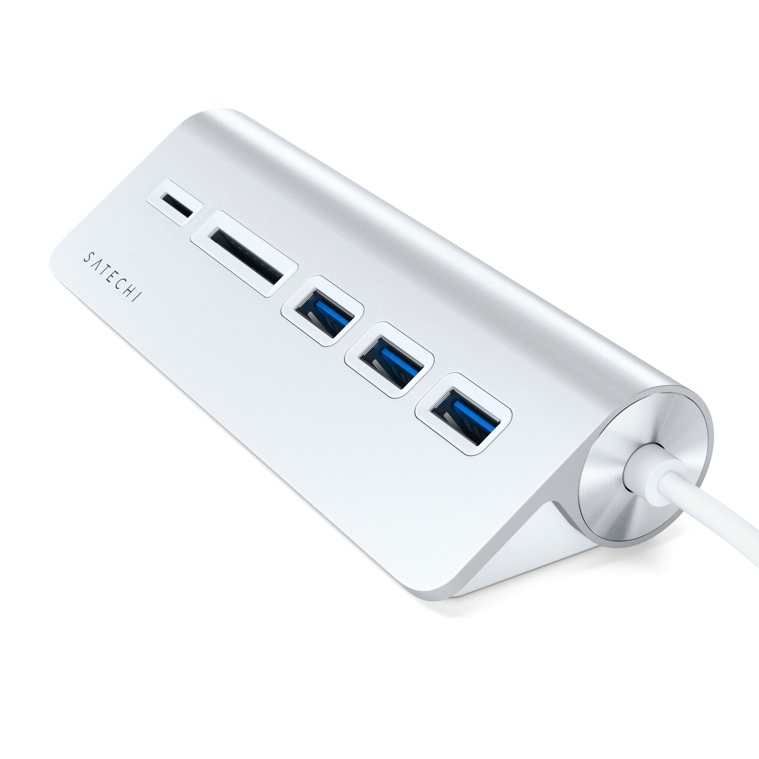 Aluminum USB 3.0 Hub & Card Reader