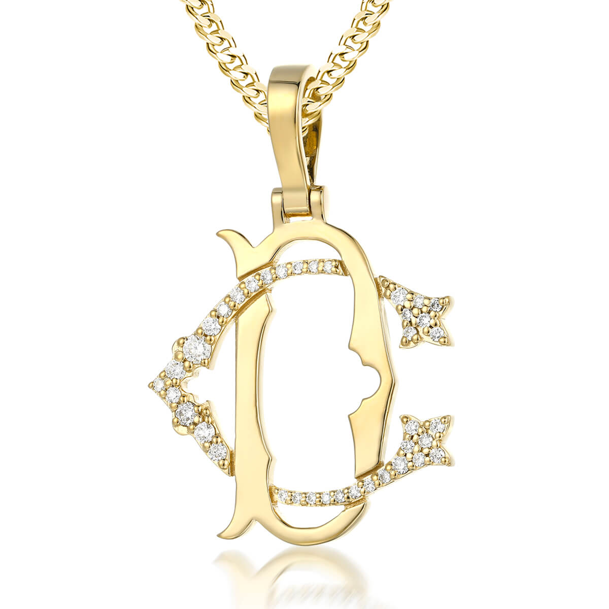 Daniels Personalizable Initial Pendant