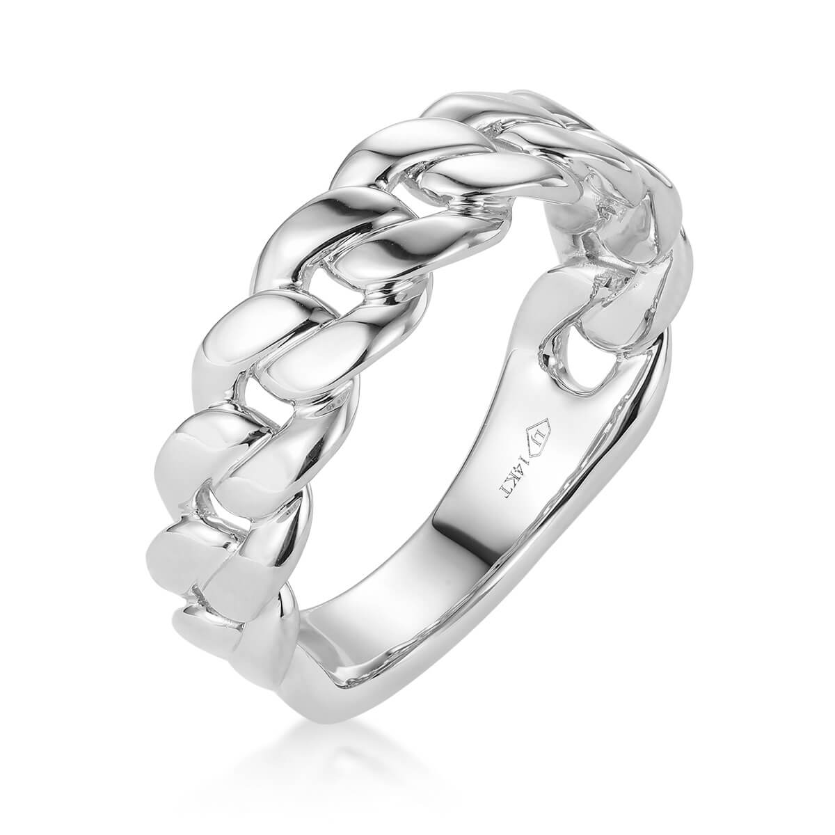 Open Link Miami Cuban Link Ring