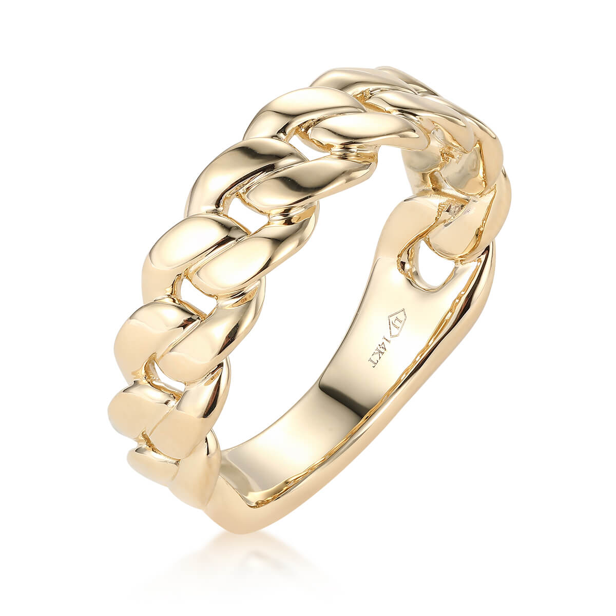 Open Link Miami Cuban Link Ring