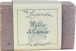 La Lavande Broyee Soap - Pear & Black Currant - 100gm