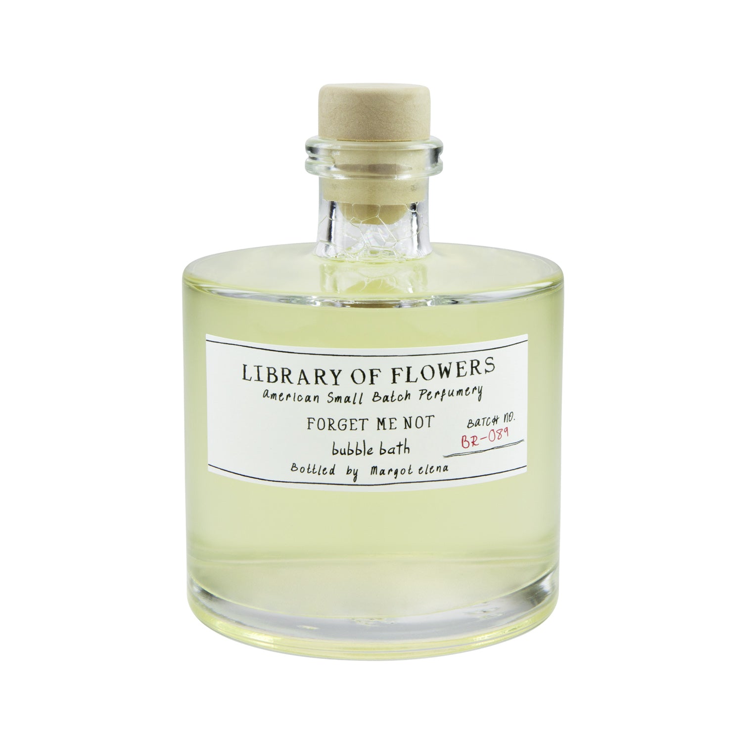 Library of Flowers Forget Me Not Bubble Bath