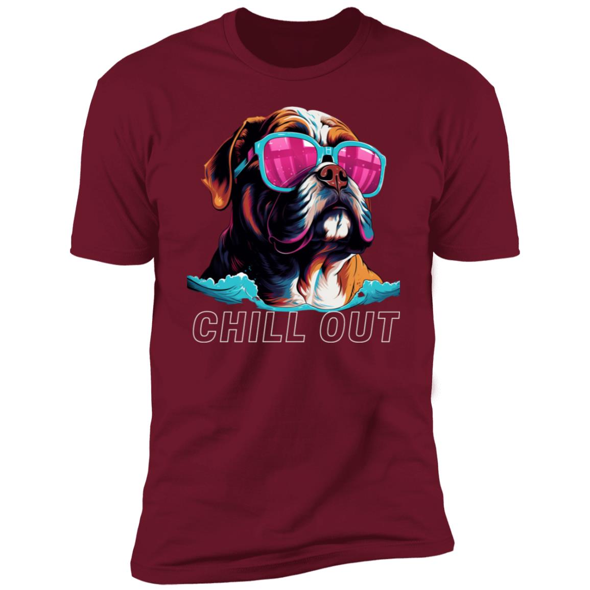 Chill Out Bulldog Short Sleeve T-Shirt