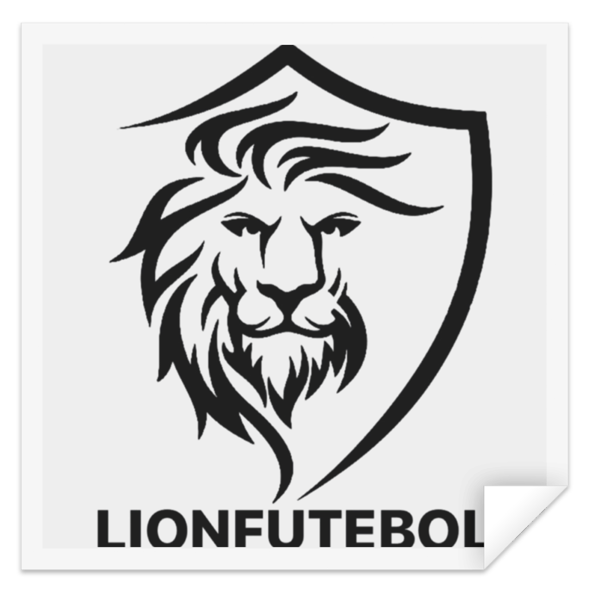 LionFutebol Square Sticker