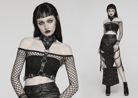 XFSRG Punk Harnais Femme en Cuir Sexy Goth Chaîne de Corps Ceinture Réglable pour Cosplay Party XFSRG Punk Harnais Femme en Cuir Sexy Goth Chaîne de Corps Ceinture Réglable pour Cosplay Party