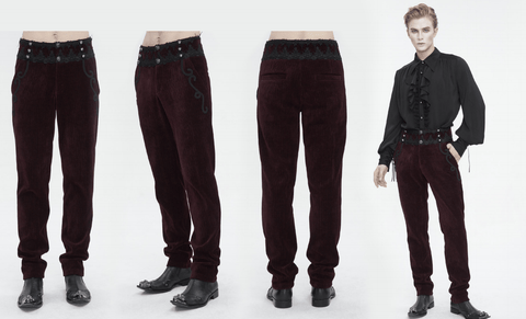 8 ultimi pantaloni da uomo della moda Devil Design punk