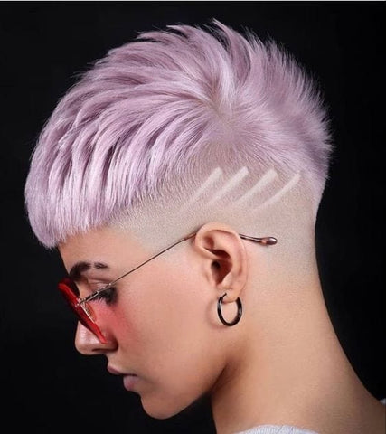 Punk hairstyle
