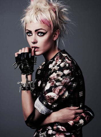 Punk hairstyle