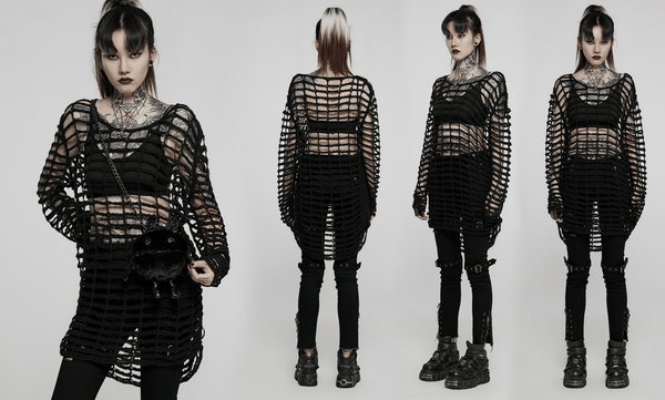 Punk Gothic Tops