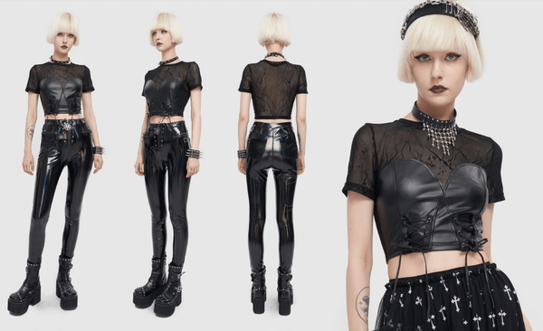 Punk Crop Tops
