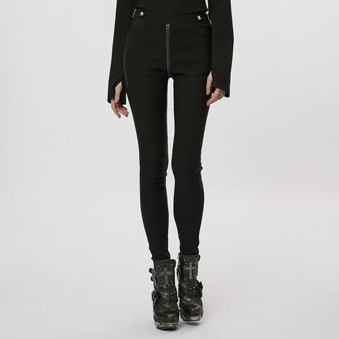 Punk Rave Women's Punk Chain Printed Leggings