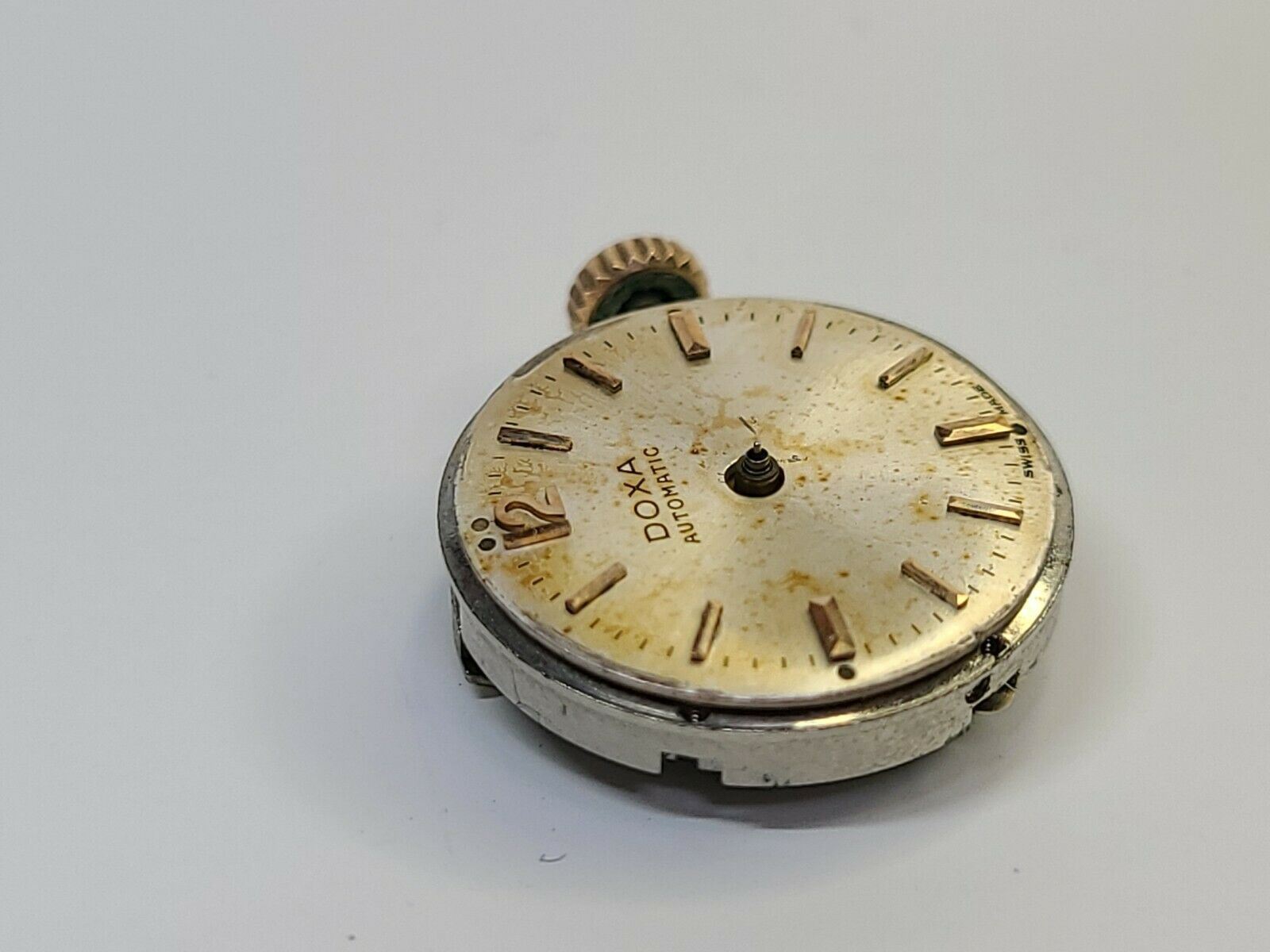 Doxa Automatic Caliber 105 7 1/4 Watch Movement with dial