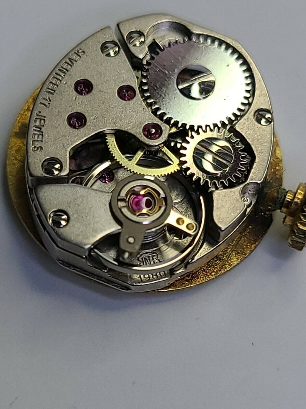 Stowa INT Caliber 1980 Watch Movement 17 Jewels with dial and hands