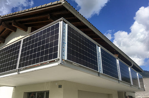 Balcony solar power plant