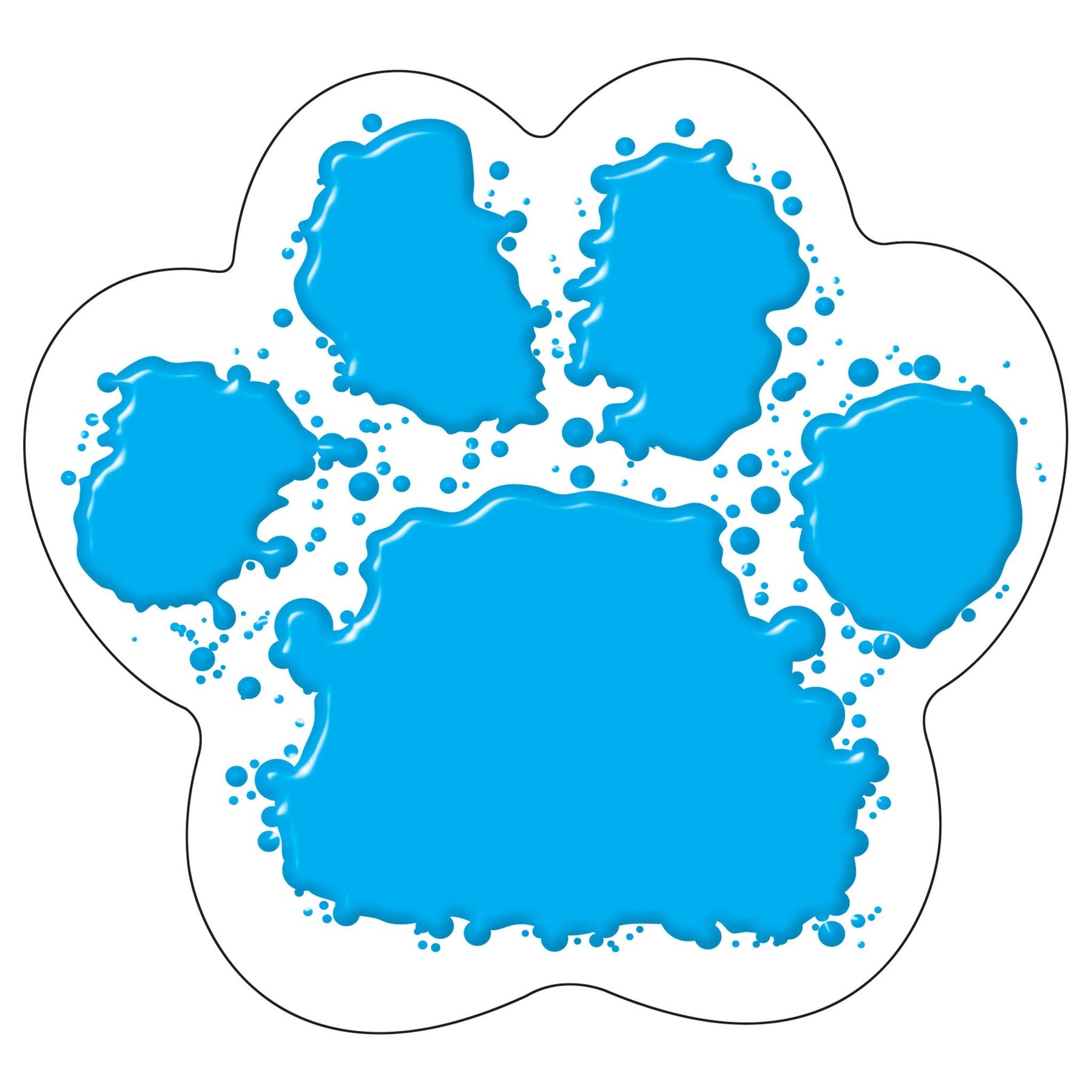 Trend Paw Print Classic Accents, 36 Count (T 10085)