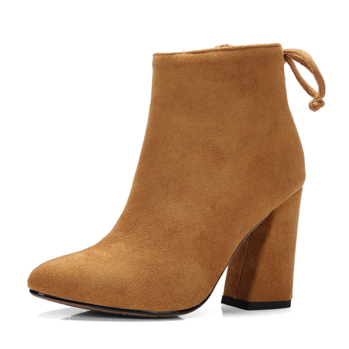 Womens Round Toe Ankle Boots