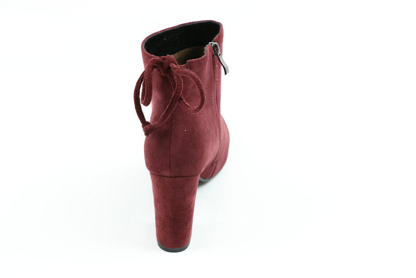 Womens Round Toe Ankle Boots