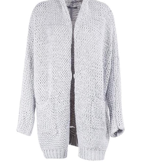 Cardigan - Long, Loose Kimono style knitted warm winter sweater women cardigan