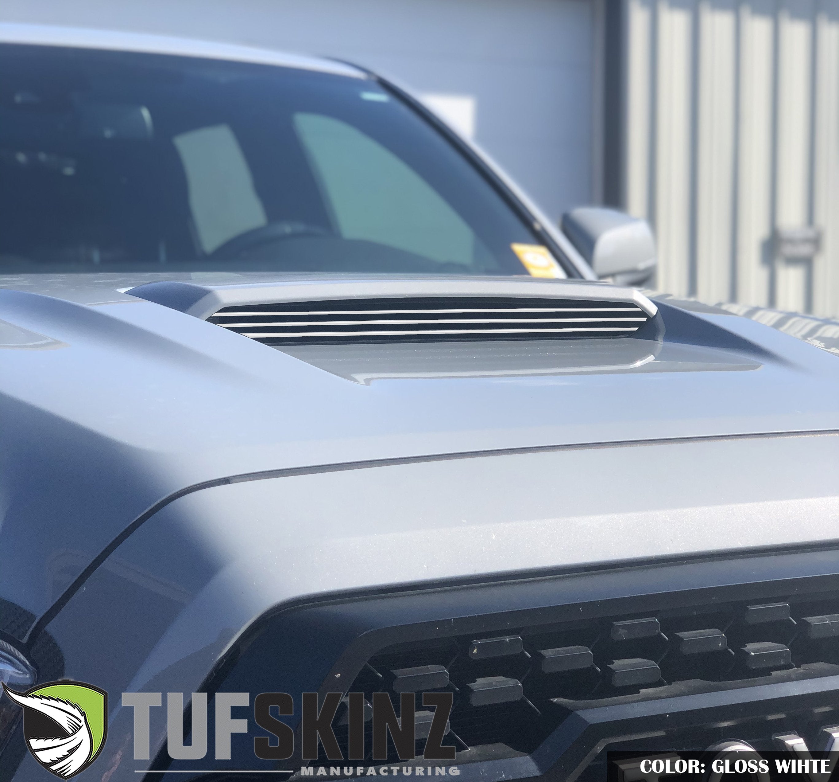 Inner Hood Scoop Line Accents Fits 2016-2023 Toyota Tacoma