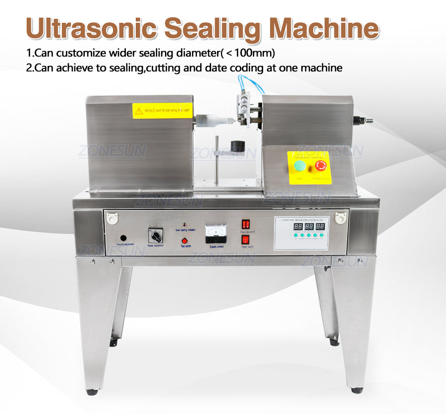 plastic soft tube sealing machine for toothpaste